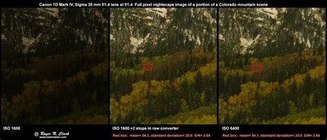 ISO and Digital Cameras, ISO Myths www.Clarkvision.com